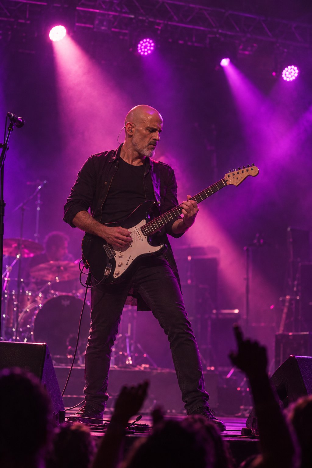 Jorge Ahijado en directo con guitarra
